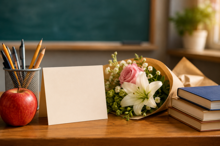 Thank You Teacher Messages for Cards & Notes