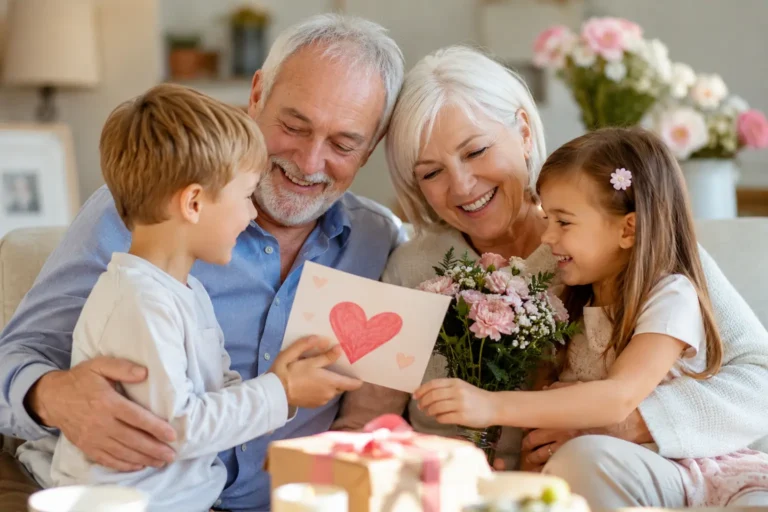 Clean lifestyle image representing grandparents day wishes with a warm, meaningful, message-focused setting.